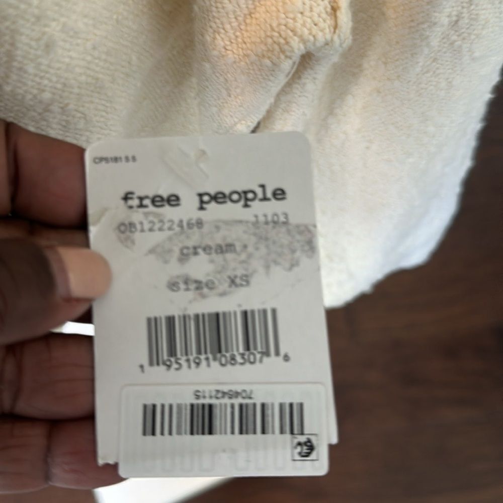 Free People Found My Friend Pullover Sweater XS - Picture 7 of 8